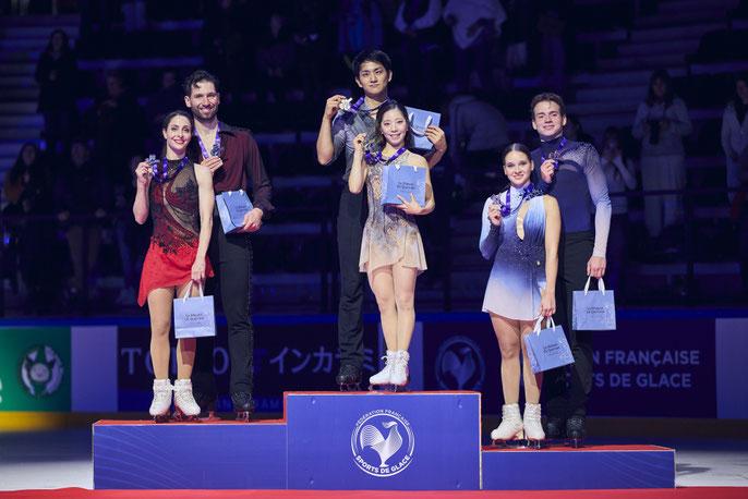 © International Skating Union (ISU) / Podium des couples