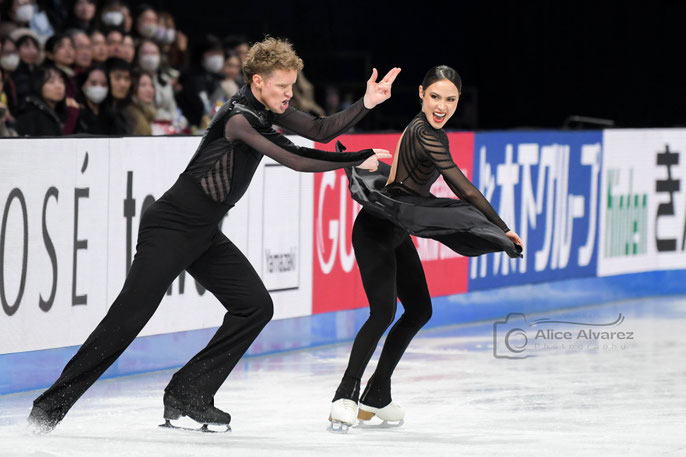 © Alice Alvarez / Madison Chock et Evan Bates