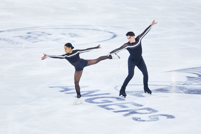 © International Skating Union (ISU) / Aurélie Faula et Théo Belle