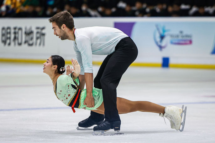 © International Skating Union (ISU) / Louise Ehrhard et Matthis Pellegris