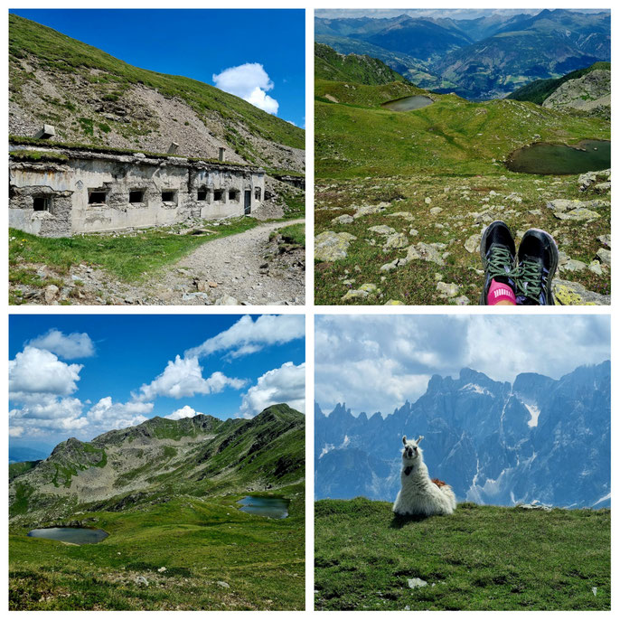 babebi-ontour.com, Hatschn&Haxln, durch ganz Österreich, Karnischer Höhenweg, Silian, Weitwandern, Wandern Dolomiten, Wandern Italien, Grenzwanderung, Panorama, Bergseen, KHW 403, Wandern Kärnten, Wandern Nassfeld, Bergtour, Mehrtagestour