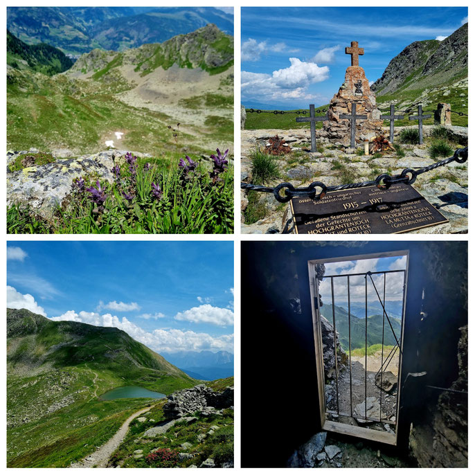 babebi-ontour.com, Hatschn&Haxln, durch ganz Österreich, Karnischer Höhenweg, Silian, Weitwandern, Wandern Dolomiten, Wandern Italien, Grenzwanderung, Panorama, Bergseen, KHW 403, Wandern Kärnten, Wandern Nassfeld, Bergtour, Mehrtagestour