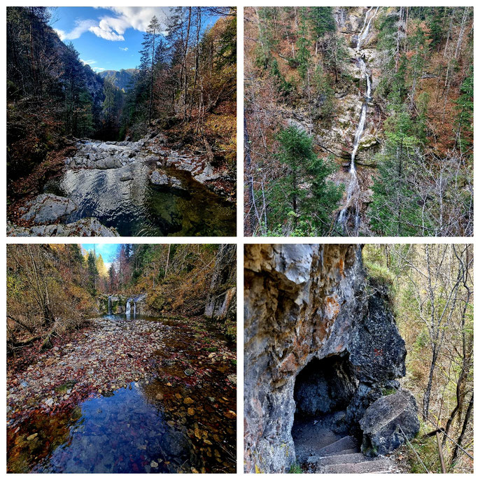 babebi-ontour.com, Hatschn&Haxln, durch ganz Österreich, Ötschergräben, Erlauf, Ötscher, Nationalpark, Wanderung, Herbstwanderung, Canyon, Alpencanyon, wildes Wasser, Badegumpen, Highlight, Wasserfälle, Wildwasser