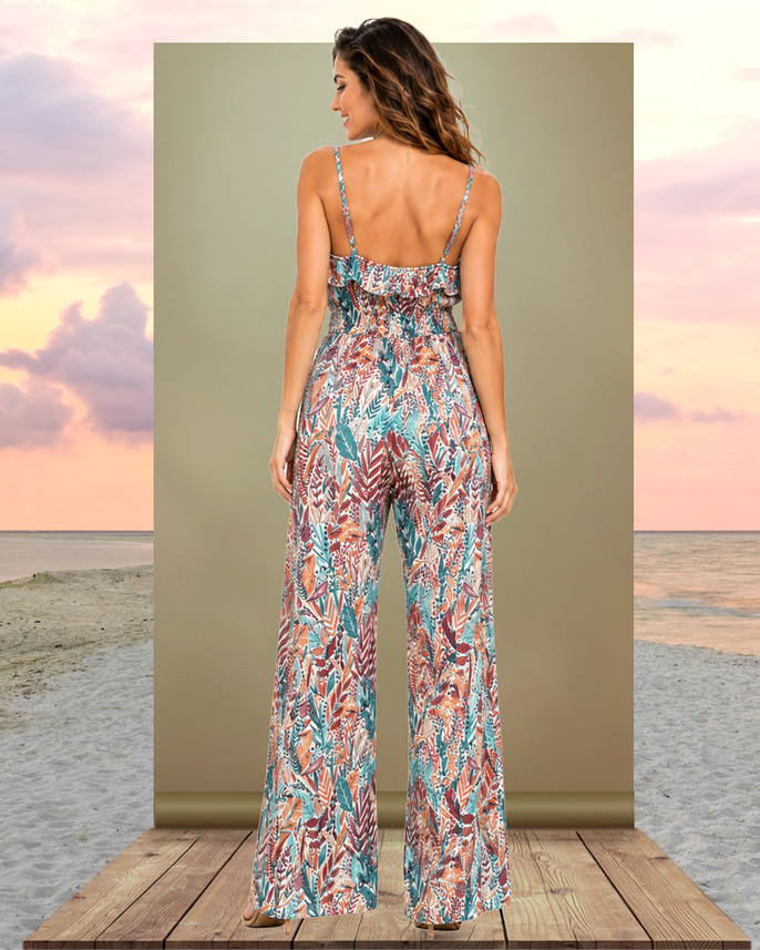 Boho-Overall aus 100% hochwertiger Baumwolle