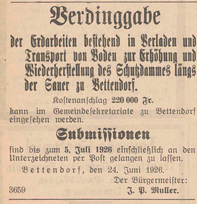 Der Landwirt, 29.6.1926, S. 4.