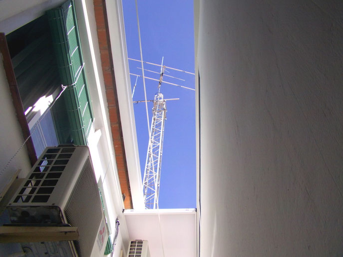 Vista actual desde el interior de mi casa