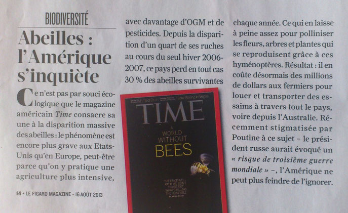 Le Figaro Magazine 16 août 2013