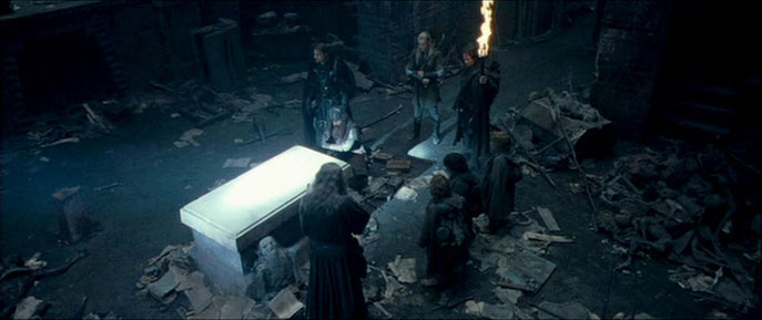 Scène du film "La Communauté de l'Anneau" de Peter Jackson