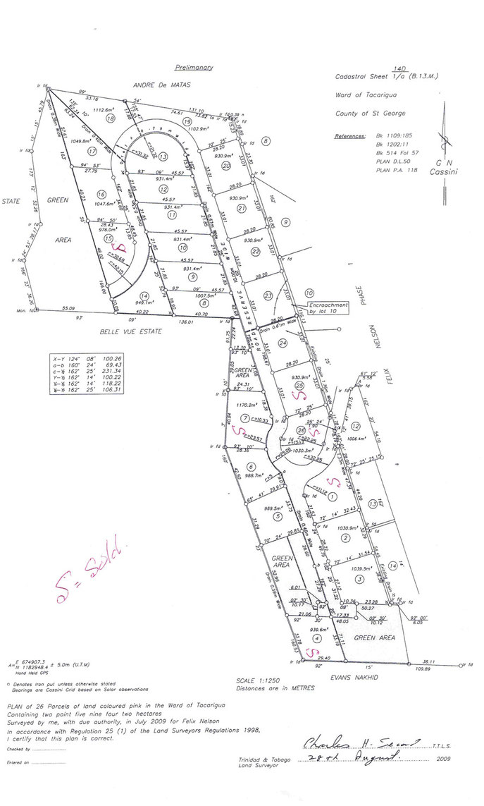 Cadastral of Woodridge Park