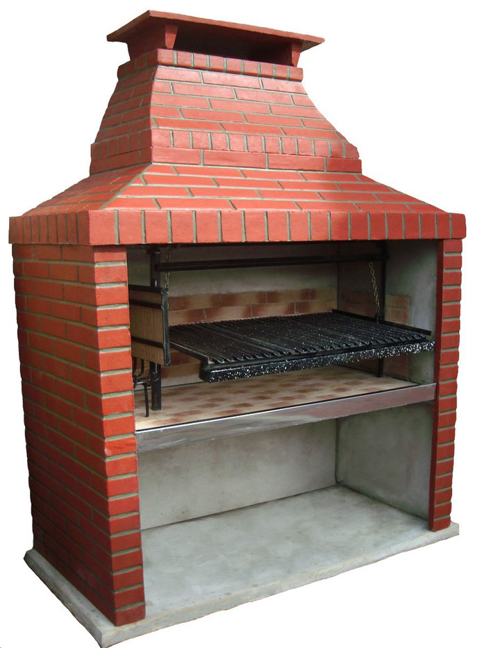 *PARRILLAS SIMIL LADRILLO DON PARRILLA fabrica de parrillas y hogares