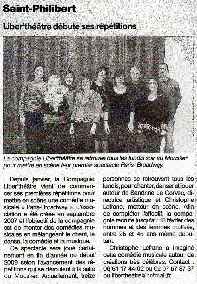 Ouest-France (08-02-2008)