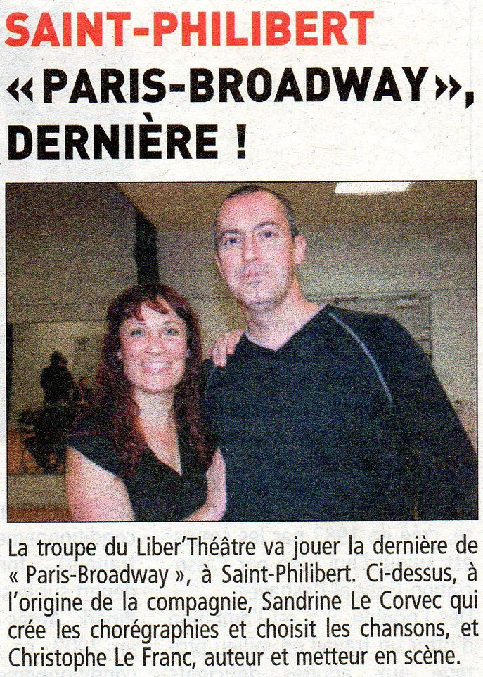 Le Télégramme (15-01-2011)