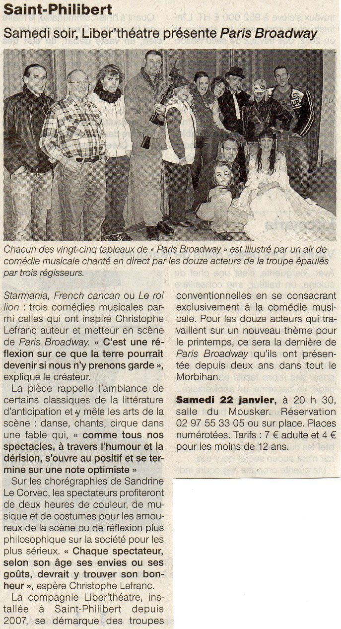 Ouest-France (21-01-2011)