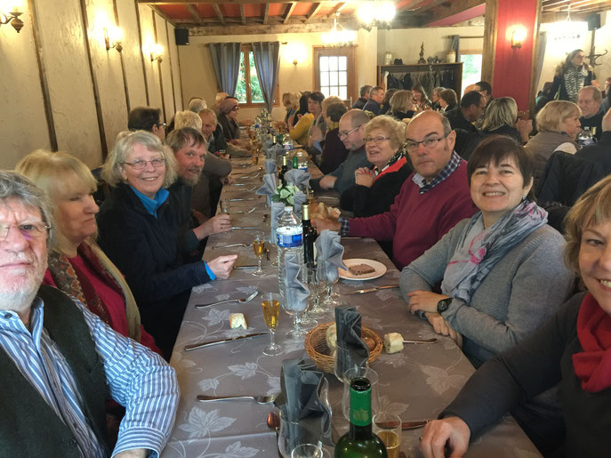 Les participants ont apprécié ce moment de convivialité. 