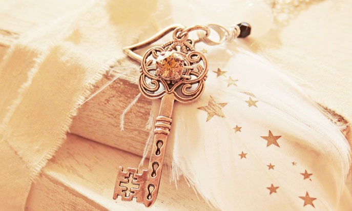 Herzensschlüssel. You are the holder of the key.