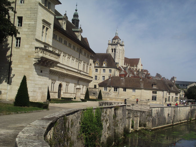 Médiathèque de l'Hôtel-Dieu à Dole.