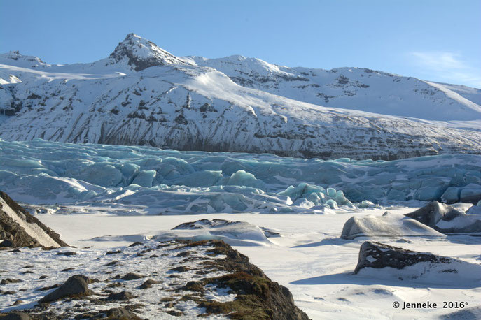 Skaftafell gletsjertong