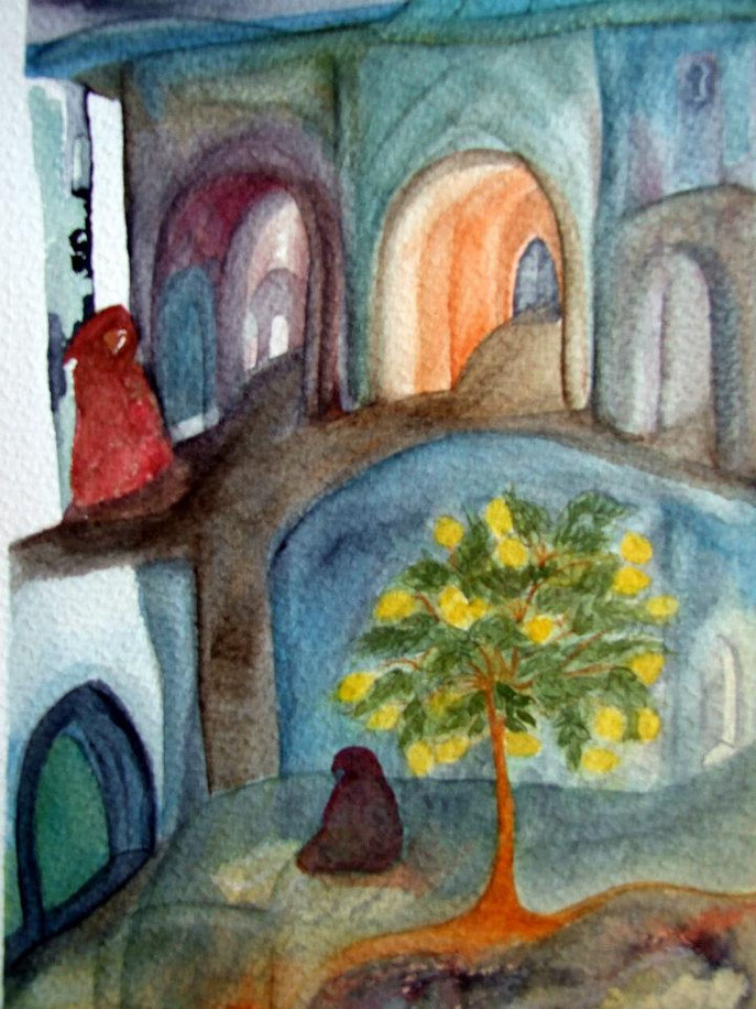 Itto - Illustration de couverture - Conte berbère 