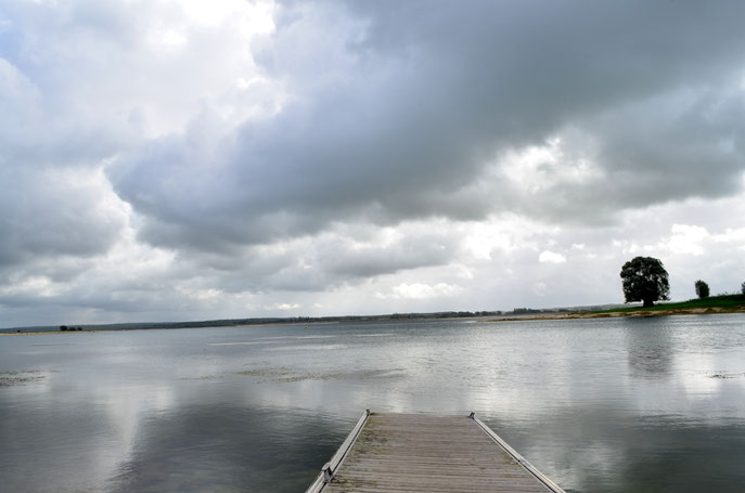 Avant l'orage au Lac d'Orient - Septembre 2017