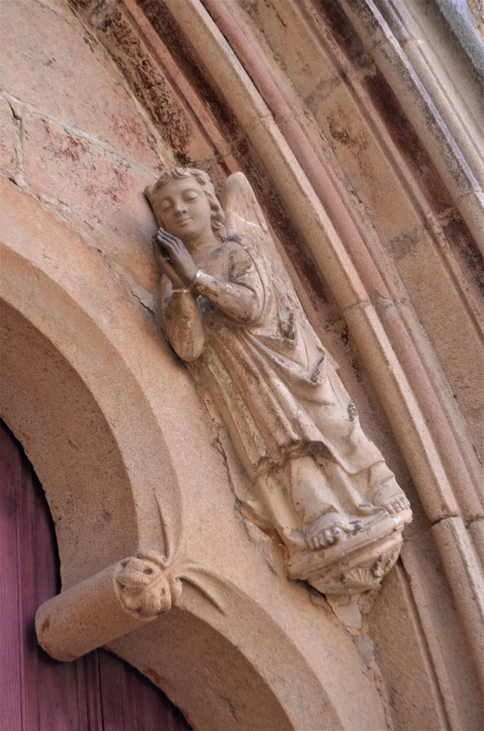 L'ange de l'abbaye Notre-Dame de Paimpont - 2019