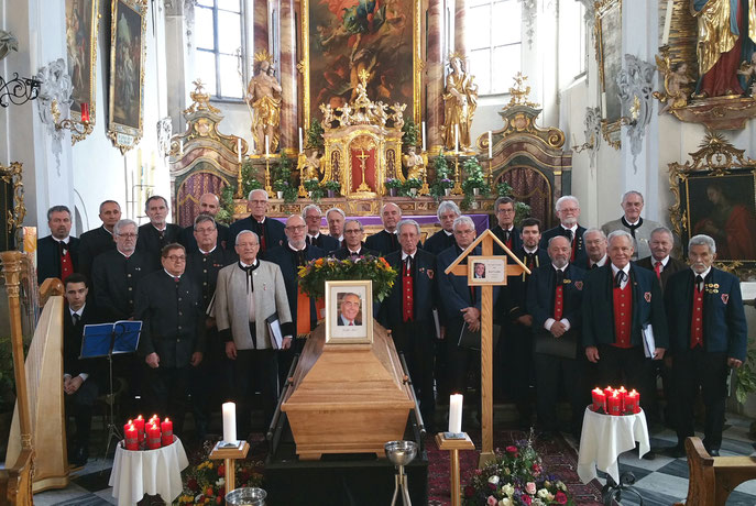 16. März 2019: Requiem - Sängerkamerad Karl Geissler, Basilika Absam