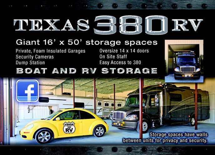 Denton, Texas RV and Boat Storage