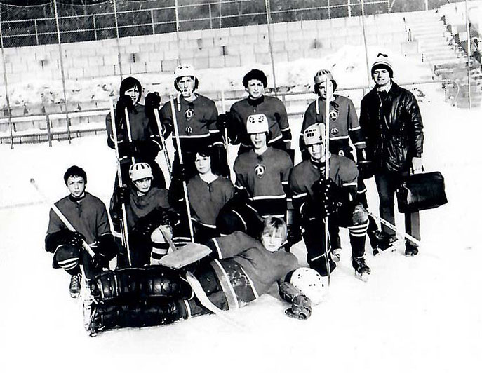Das war 1979 im Sahnpark, die Bezirksmeisterschaft in der Tasche.
