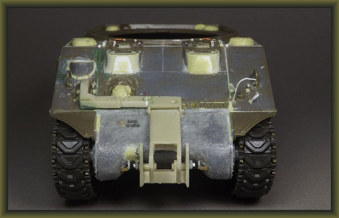 M4 Sherman Dozer w. Deep Wading Kit /  Diorama 1:35 Building Report