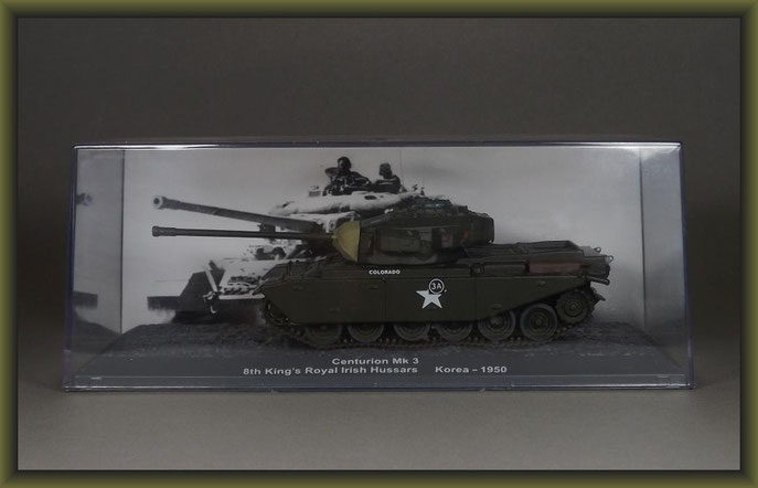 Centurion Mk. III 'Korea' (Elephant House) Diorama 1:72 Building Stages