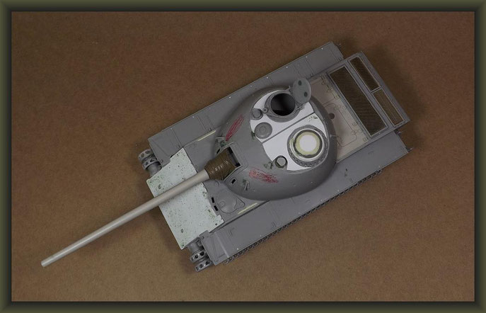 T-54-3 Tank, Building Report