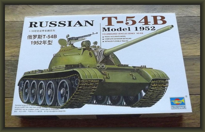 Trumpeter T-54B Conversion to T-55A, Building Report