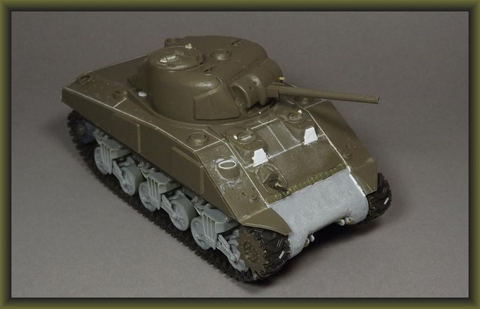 M4 Sherman Dozer w. Deep Wading Kit /  Diorama 1:35 Building Report