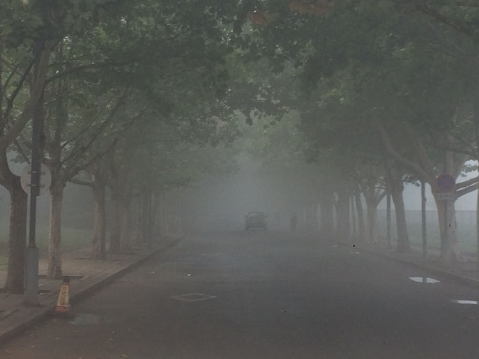 pollution photography Beijing