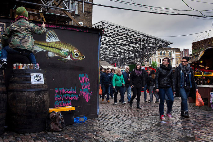 street art, Louis Masai, Top Mouth Gudgeon