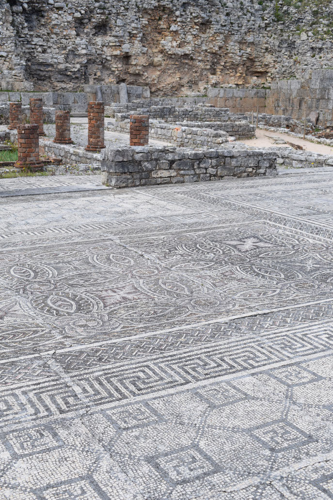 House of Swastikas Conimbriga Roman mosaic