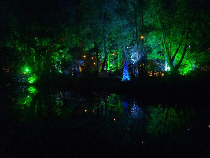 reflections, Secret Garden Party, music festival, England, UK