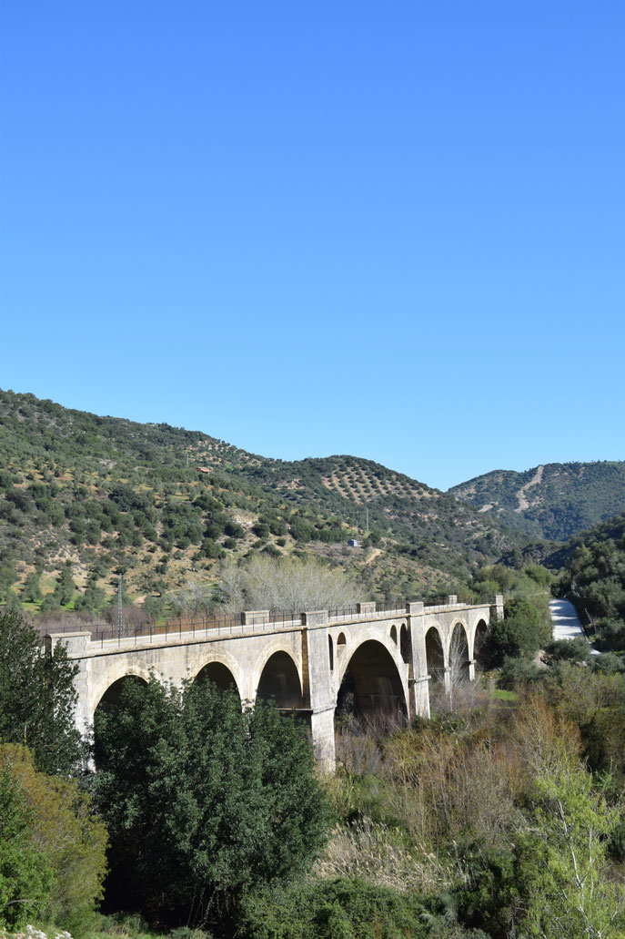 Coripe, aquaduct, via verde