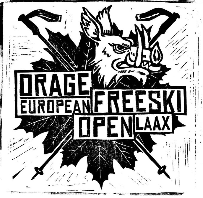 Logo als Linolschnitt umgesetzt