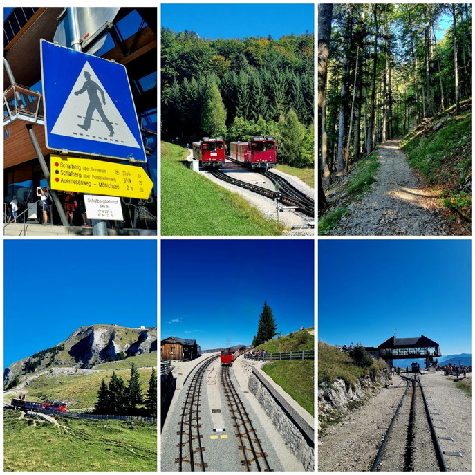  babebi-ontour.com, Hatschn&Haxln, durch ganz Österreich, Wolfgangsee, Schafberg, Schafbergbahn, Schafbergspitze, Himmelspforte, Panoramablick, Seenwanderung, Purtschellersteig, Zahnradbahn