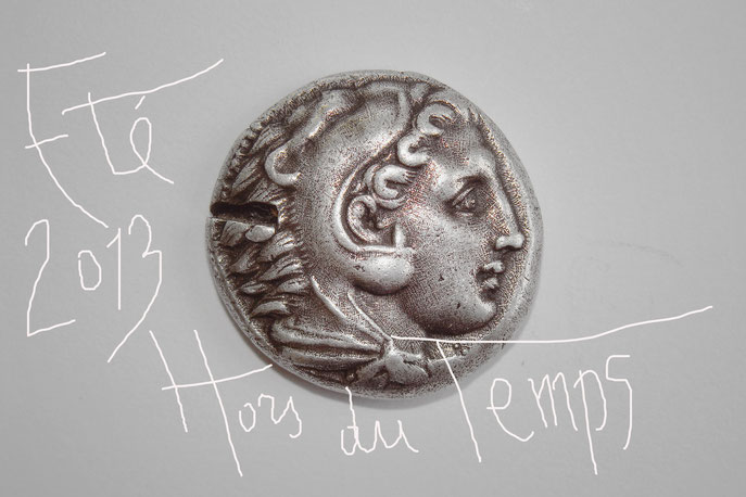 Une porte ouverte sur l'histoire. Tétradrachme d'Alexandre le Grand, vers 325 avant J.C.  (Photo JGD)