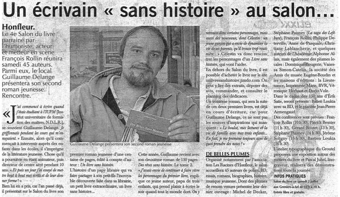 Article Paris-Normandie 1 juillet 2016