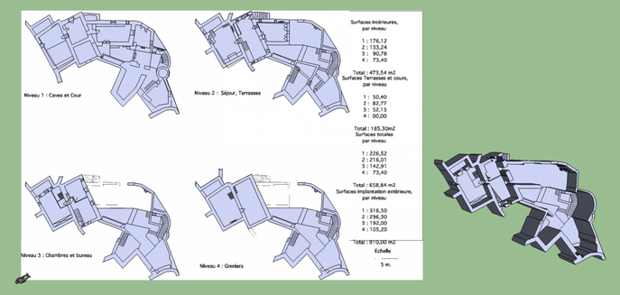 Constructution encours a partir de plan 2D