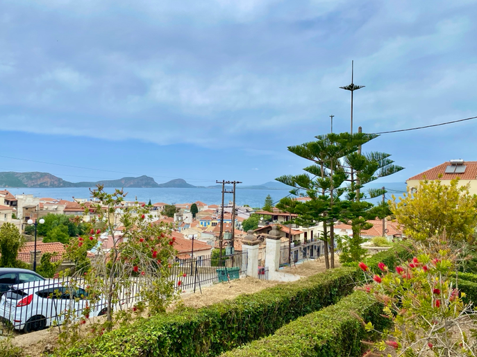 Pylos von oben.