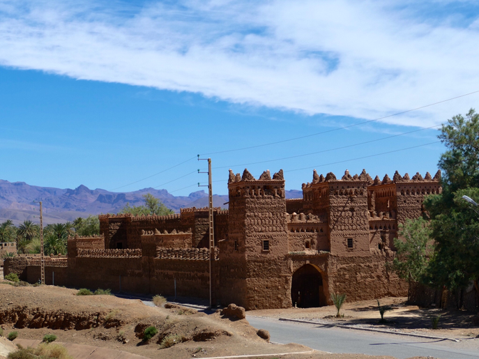 Alte Kasbah am Rand der Innenstadt