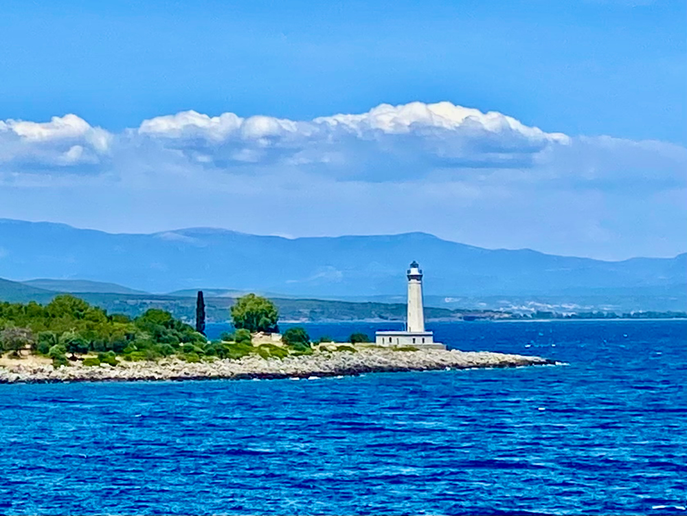Leuchtturm in Gythio.