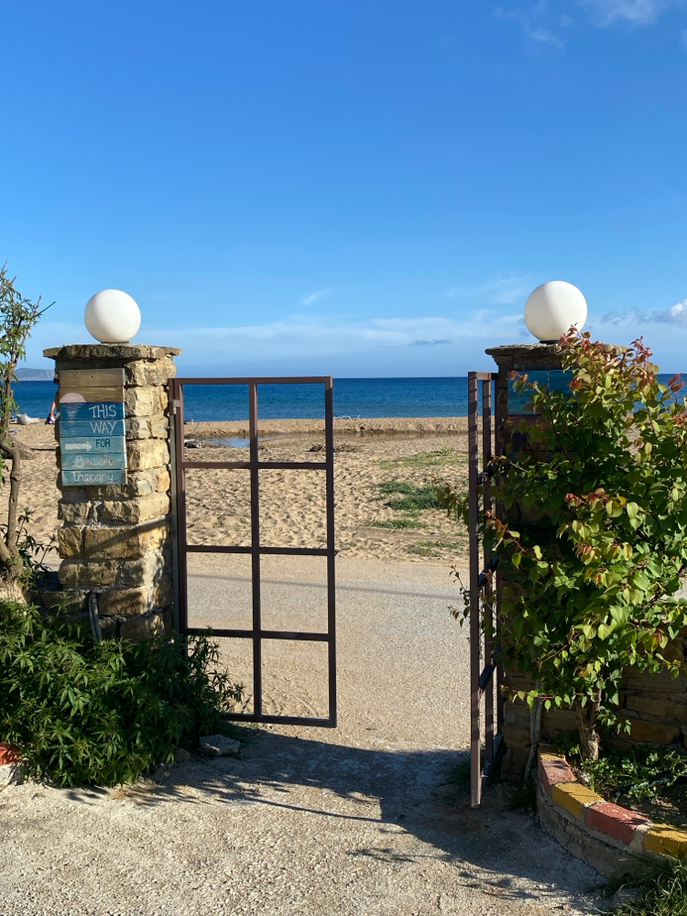 Tor zum Meer.