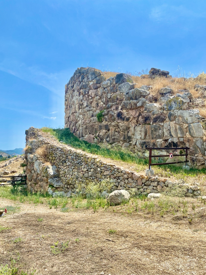 Zyklopenmauern von Tiryns.