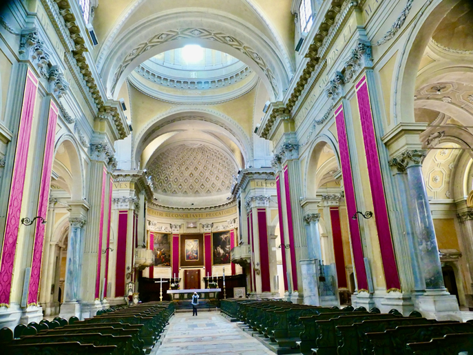 Blick in die Basilika