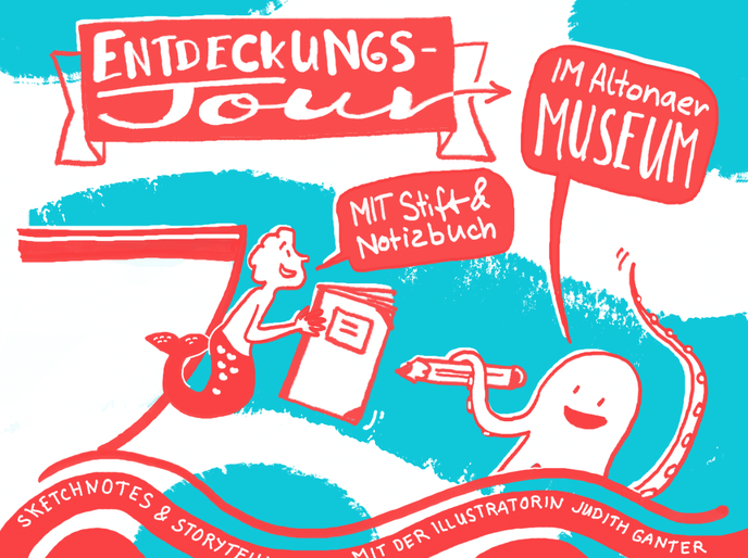 Sektchnotes & Storytelling | Kreativworkshops für Gruppen, Schulklassen und Teams in Hamburg Altona | Altonaer Museum