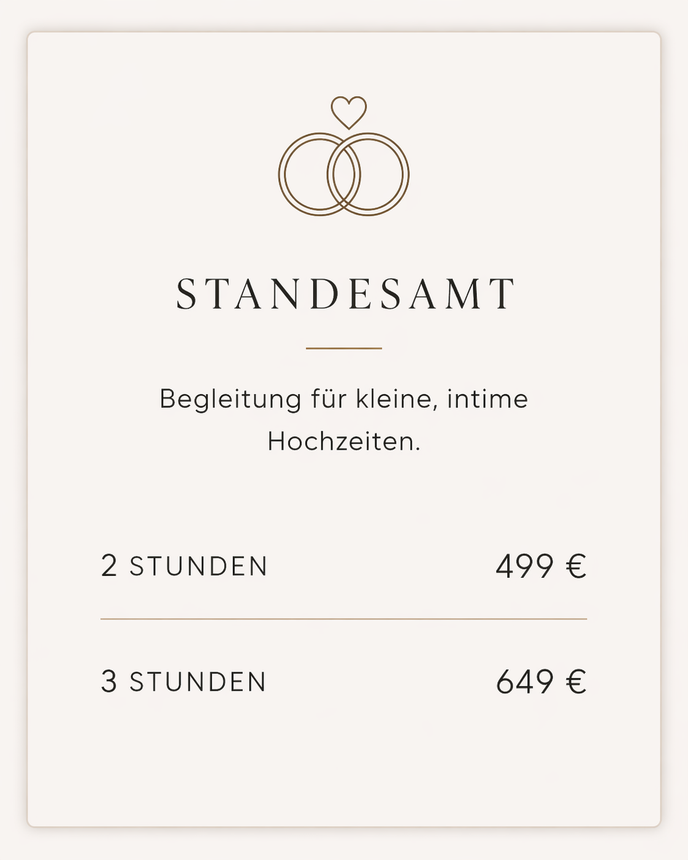 Fotograf Calw - Standesamt